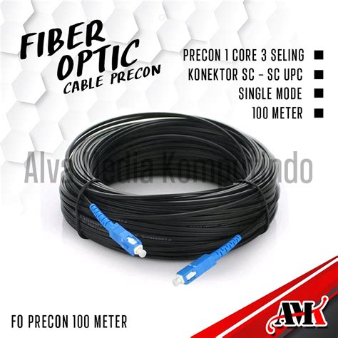 Jual Kabel Fiber Optik Meter Sc Upc Precon M Core Cable