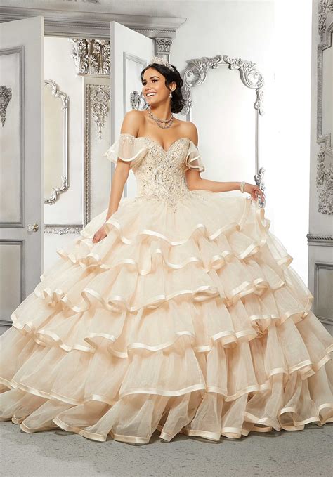 Organza With Beading Quinceañera Dress Morilee Uk