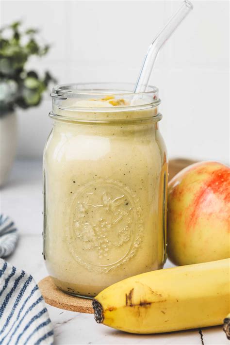 Smoothie Pomme Banane Pr T En Minutes Sweetly Cakes