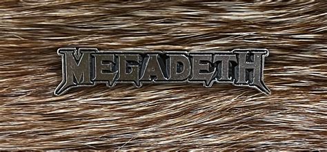 Megadeth - Logo PIn – Mercian Storm Mailorder