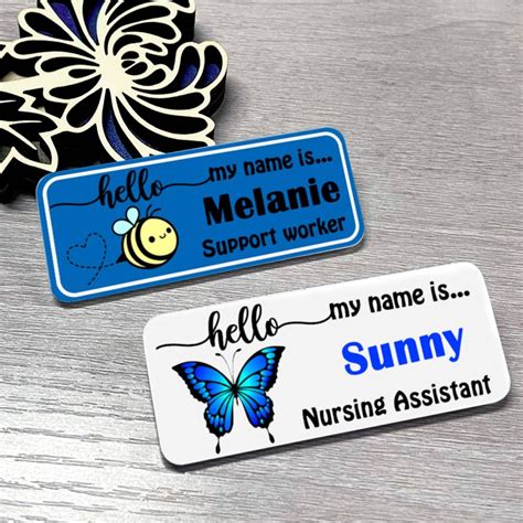 Personalized Name Badge Name Tags