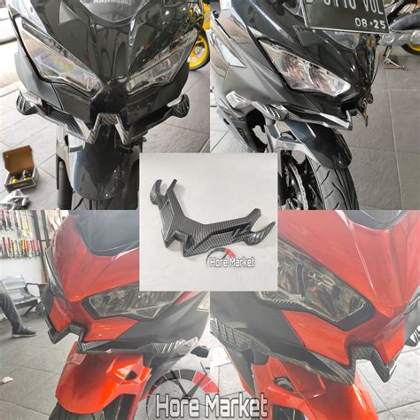 Jual WINGLET NINJA 250 FI 2018 2019 2020 CARBON NOT WINDSHIELD ALL NEW