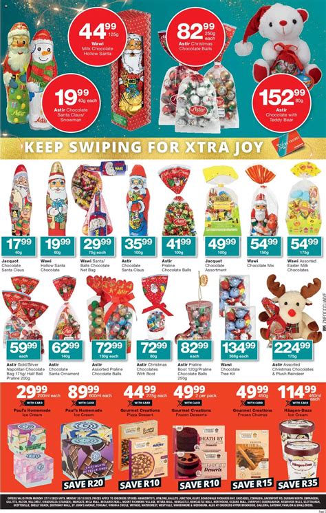 Checkers Specials Xtra Sweet Savings Nov Catalogue