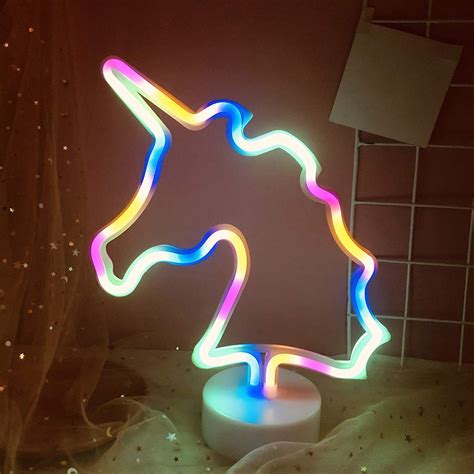 Lampka Nocna D Led Neon Jednoro Ec Unicorn Usb Krak W Kup Teraz Na