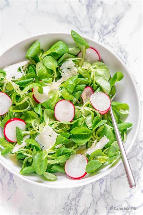 Insalata Valeriana Con Ravanelli Semplicemente Light