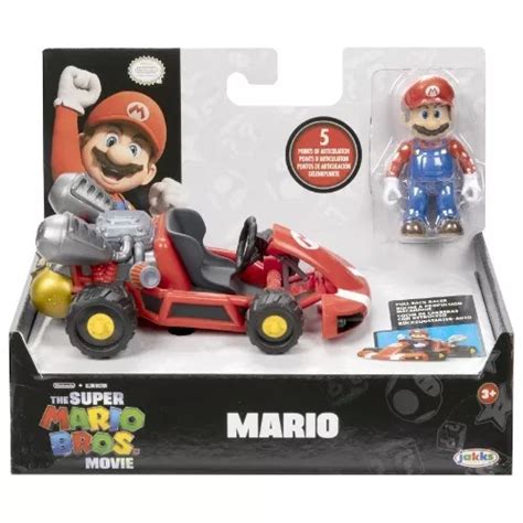 Super Mario Bros La Pelicula Mario Kart Racer Con Figura Meses Sin