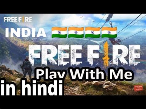 Free Fire Live Hindi India Freefire Hindi YouTube