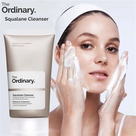 The Ordinary Squalane Cleanser Deep Cleansing Moisturizing Remove