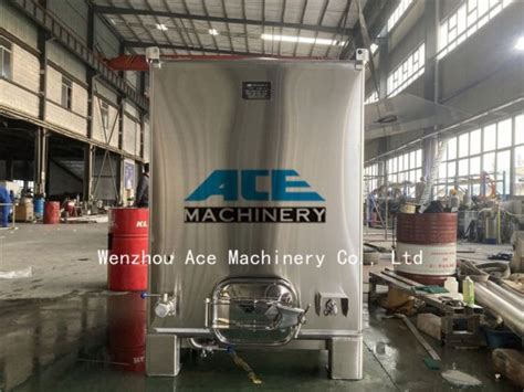 Ace 1000l 275gal Lubricant Ibc Tank 1 Ton Chemical Liquid Container