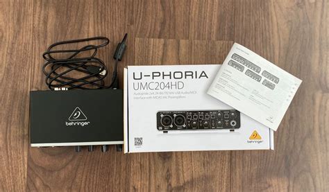 Behringer U Phoria Umc Hd Usb Audiointerface Kaufen Auf Ricardo