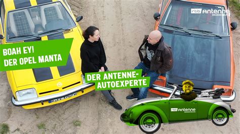 Boah Ey Fuchsschwanz Und Mantaletten Kultauto Opel Manta Antenne