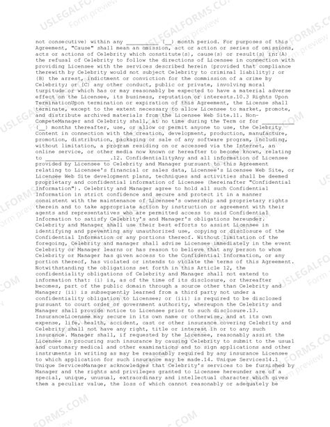 Name Image Likeness Contract Template