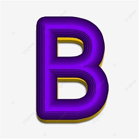 Letter B Clipart Transparent PNG Hd Letter B Serial Art Alphabet