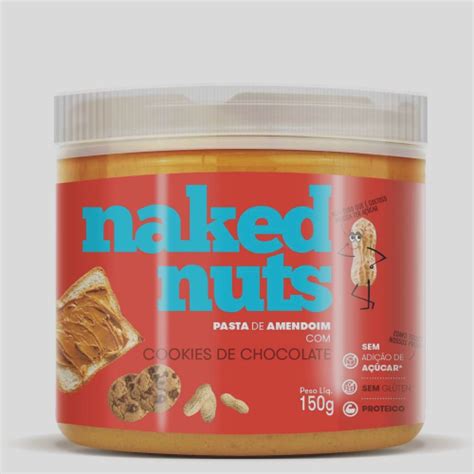 Pasta De Amendoim Cookies De Chocolate G Naked Nuts Em Promo O