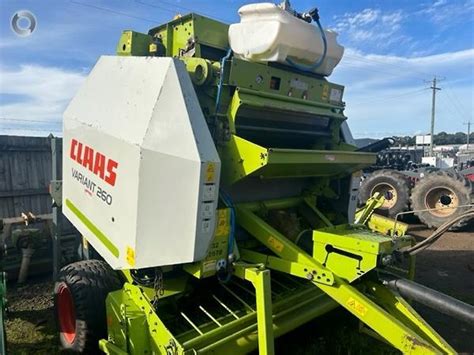 Claas Variant 260 Round Baler Hay Silage Equip Claas Vic Power Farming