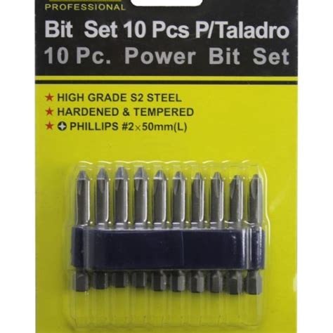 Bits Pcs Mm Para Taladro Ferrelopez Co