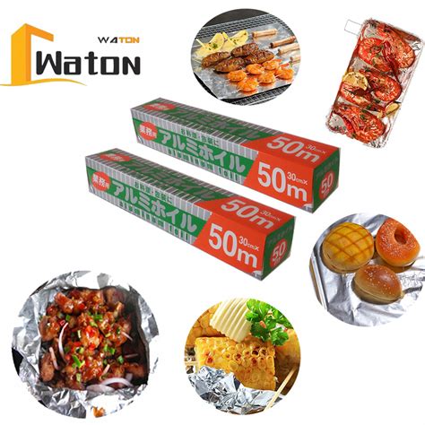 Household 12 Inch Aluminum Foil Paper Pop Up Food Packing Kitchen