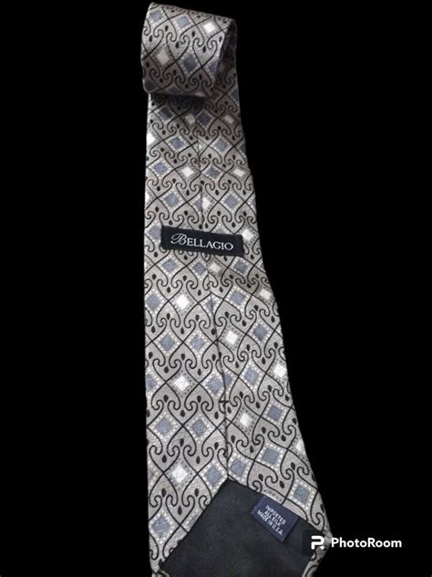 Collezione Bellagio Mens 100 Silk Tie Necktie EBay