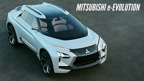 All New Mitsubishi E Evolution Concept 4wd Electric Suv Beautiful