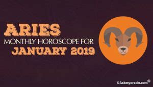 Aries January Monthly Horoscope Predictions