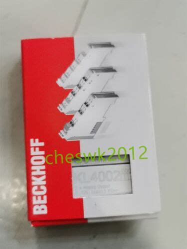 1 Pcs NEW IN BOX BECKHOFF PLC Module KL4002 EBay