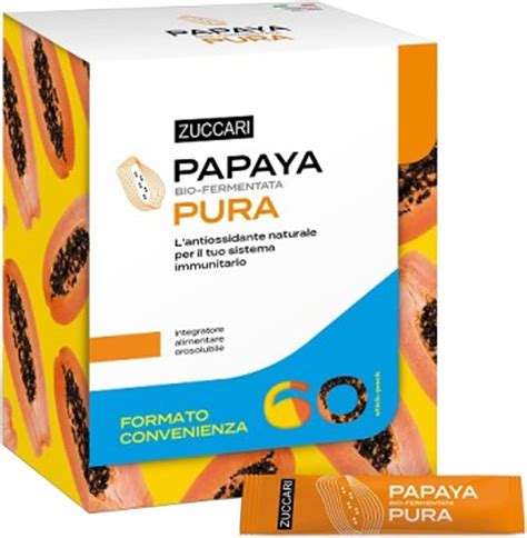 Zuccari Papaya Pura Stick Pack Da G Formula Classica