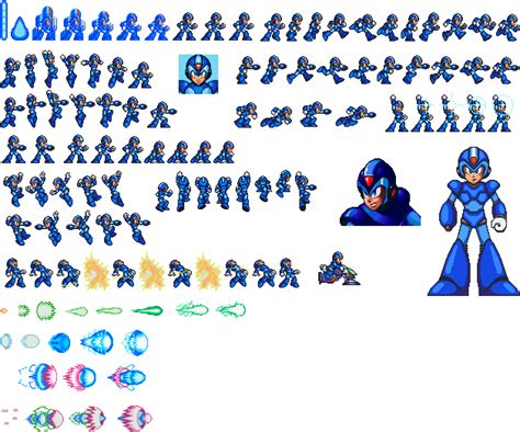 Sprite Sheet Megaman