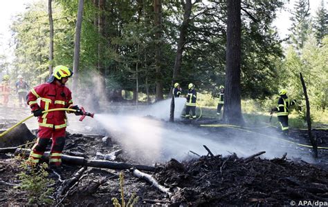 Feuerwehren kämpfen weiter gegen Waldbrände in Deutschland PULS 24