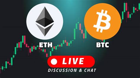 Btc Eth Live Bitcoin And Ethereum Live Discussion Youtube