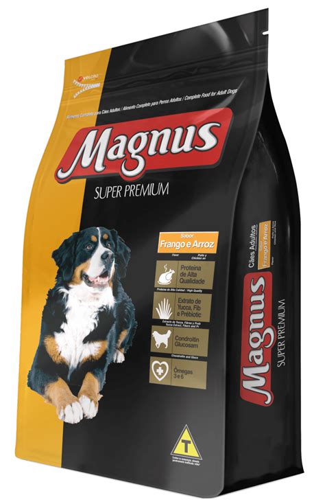 Magnus Super Premium C Es Adultos Sabor Frango E Arroz Adimax