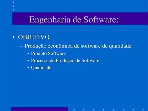 Ppt Fundamentos De Engenharia De Software Powerpoint Presentation