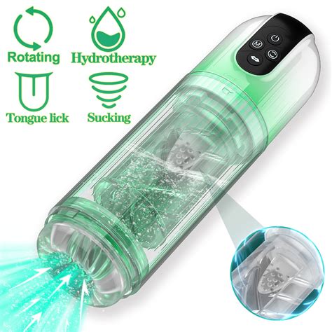 Ayiyun 2 In 1 Automatic Male Masturbator And Trainer Fully Waterproof Male Masturbators Sex Toy