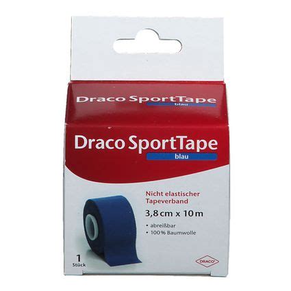 Draco Sporttape Cm X M Blau St Shop Apotheke