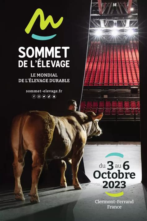 Sommet de l élevage Cournon d Auvergne du 3 au 6 octobre 2023