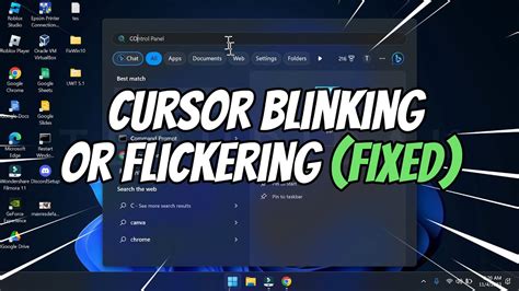 How To Fix Mouse Cursor Blinking Or Flickering In Windows Youtube