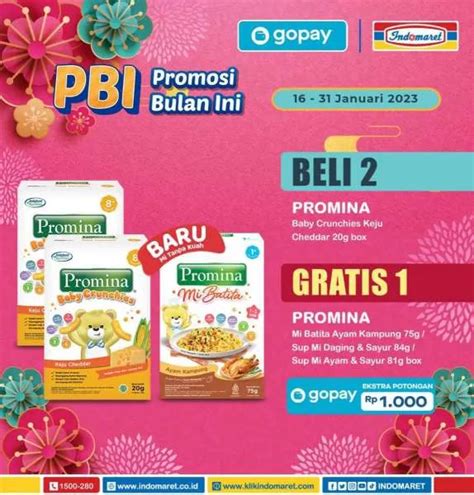 Promo Indomaret Sampai 31 Januari 2023 Beli 1 Gratis 1 Untuk Beberapa