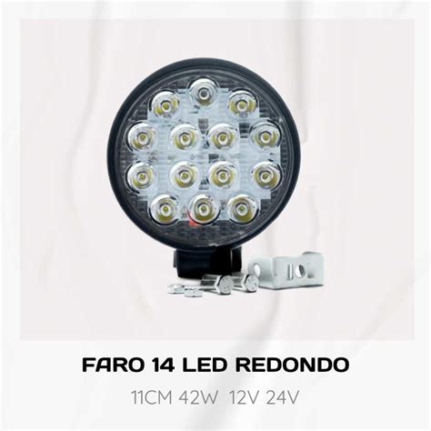 Faro Redondo Led Cm Comprar En Deled Accesorios