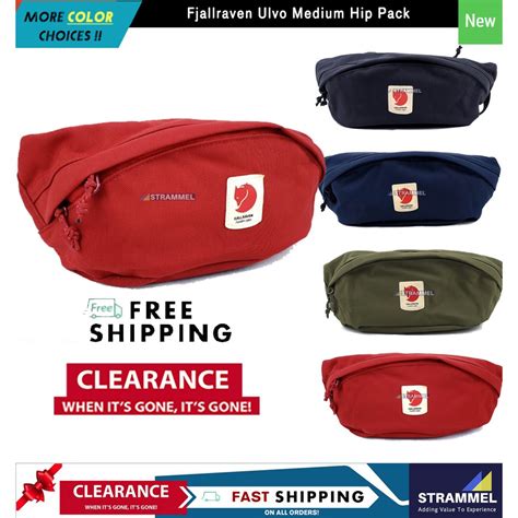 Authentic Fjallraven Ulvo Hip Pack Medium Waist Pouch Litres