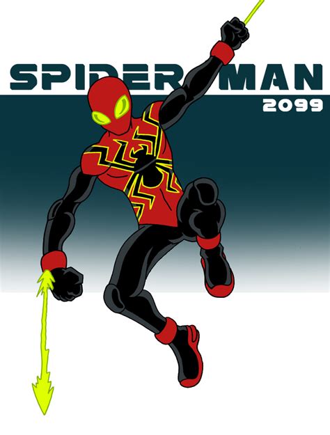 Spider Man 2099 By Mcslackerton On Deviantart Spiderman Comic