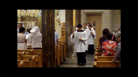 The Order Of The Mass Procession And Introductory Rites No Gloria Youtube