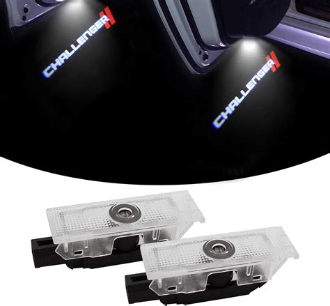 Outowin Led Car Door Logo Dodge Challenger Projector Ghost Shadow