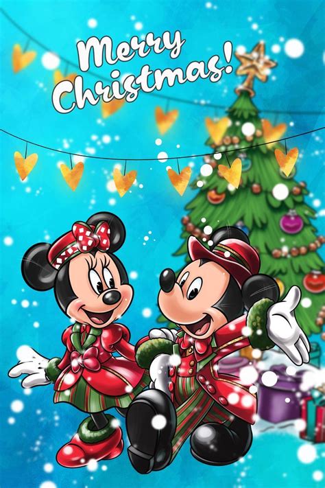 MouseArtStudio Etsy Mickey Mouse Christmas Minnie Mouse Christmas