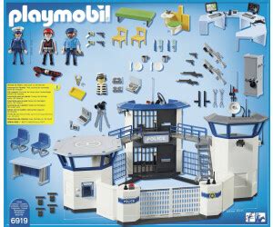 Playmobil City Action Stazione Della Polizia Con Prigione In