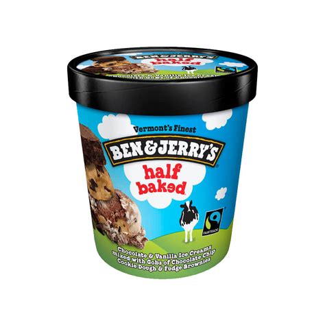 Helado Ben And Jerrys Half Baked 473ml Metrope