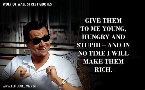 Wolf of Wall Street Quotes Wallpapers - Top Free Wolf of Wall Street ...