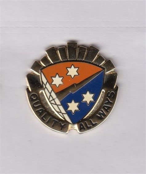 Us Army Th Signal Battalion Crest Dui Badge V Ebay