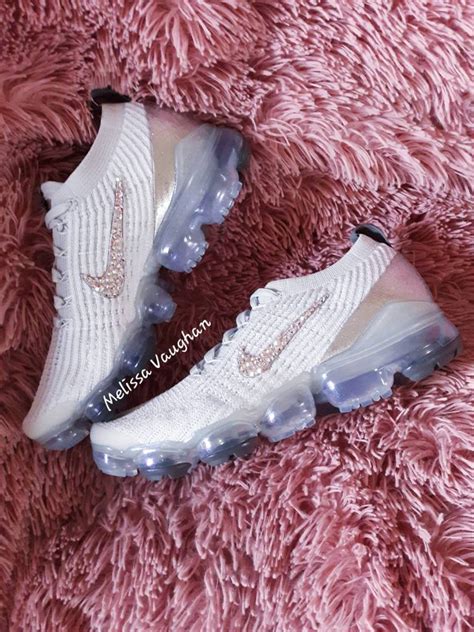 Swarvoski Crystal Jeweled Air Vapormax Flyknit 3s T Etsy