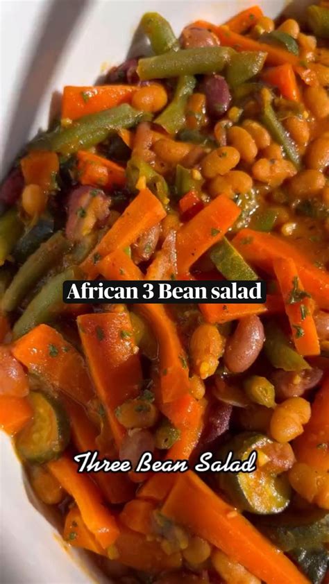 African 3 Bean Salad Recipe