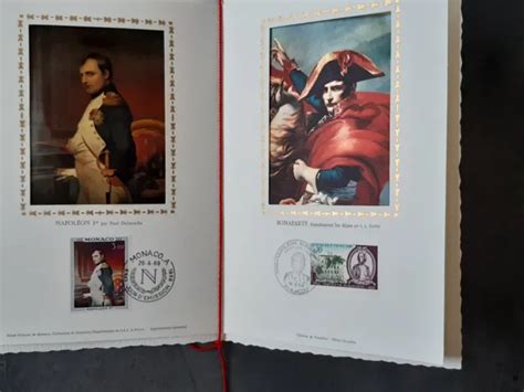 DOCUMENT BICENTENAIRE NAPOLEON 1969 Timbre Premier 1er Jour EUR 8 00