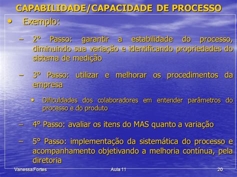 CAPABILIDADE CAPACIDADE DE PROCESSO Ppt Carregar